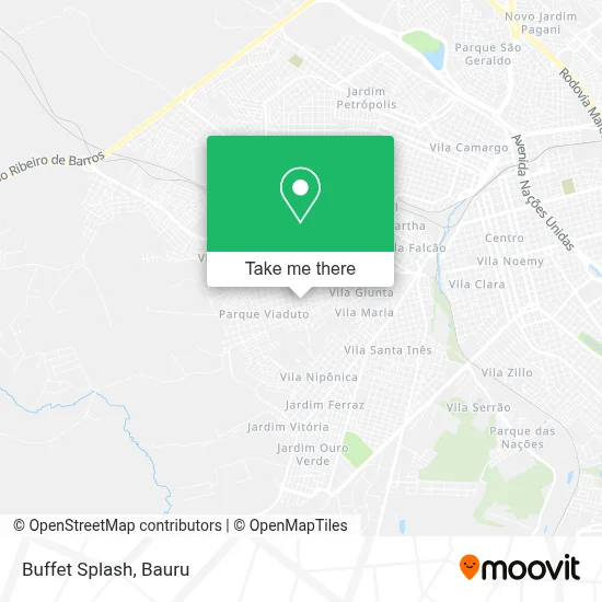 Buffet Splash map