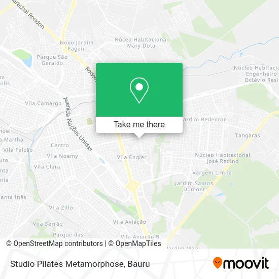 Studio Pilates Metamorphose map