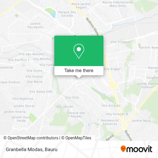 Granbella Modas map