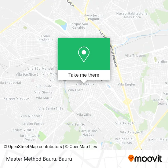 Master Method Bauru map