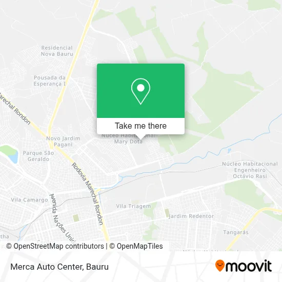 Merca Auto Center map