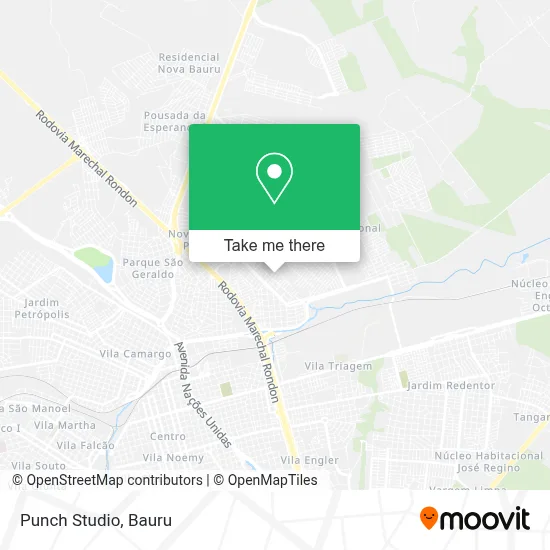 Punch Studio map