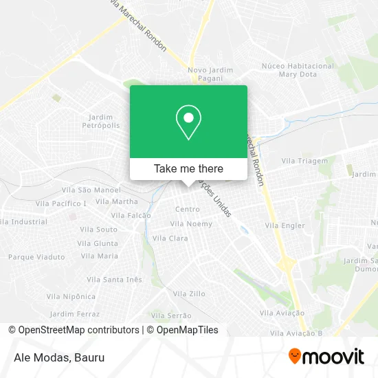 Ale Modas map