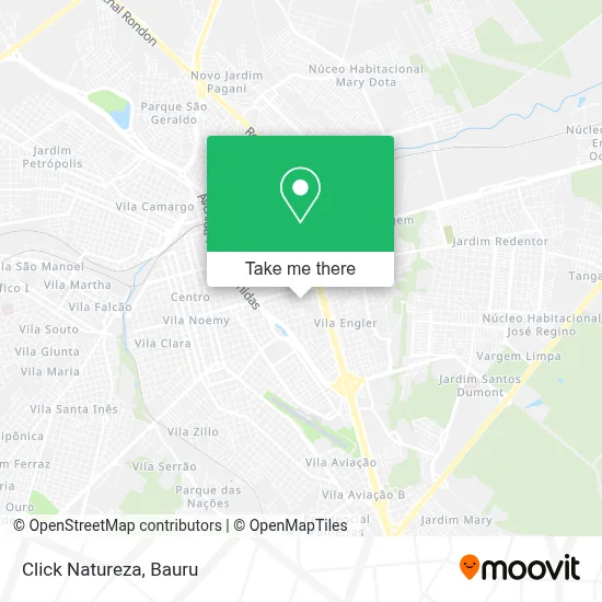 Click Natureza map