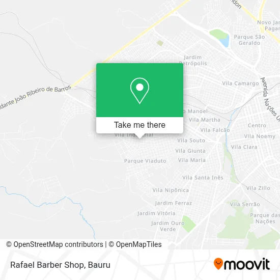 Rafael Barber Shop map
