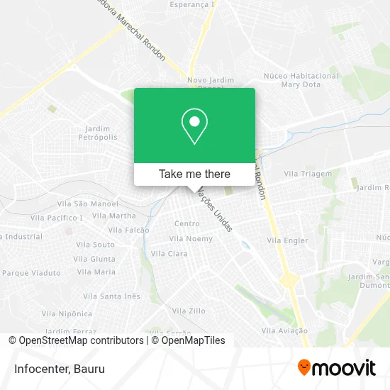 Infocenter map