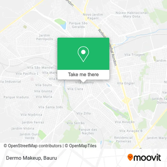 Dermo Makeup map