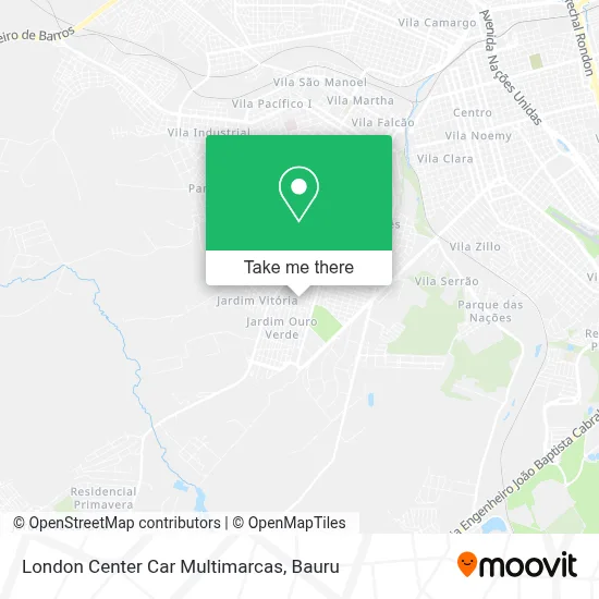 London Center Car Multimarcas map