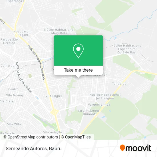 Semeando Autores map