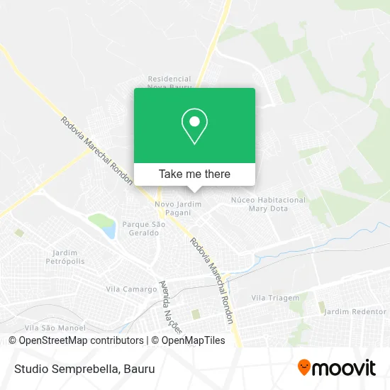 Studio Semprebella map