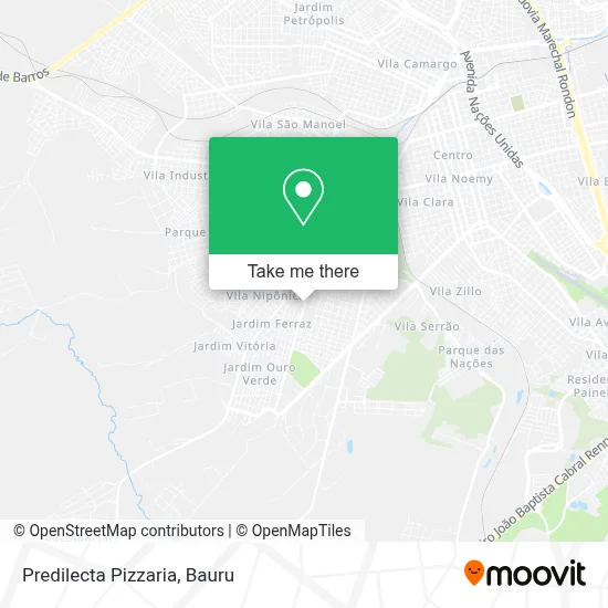 Predilecta Pizzaria map