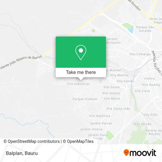 Balplan map