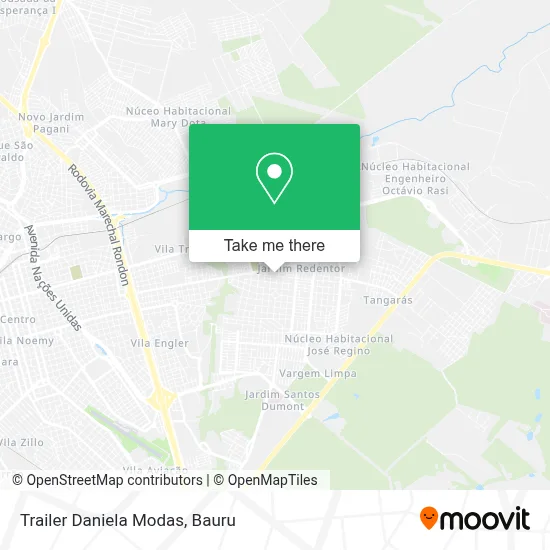 Trailer Daniela Modas map