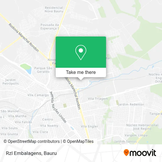 Rzl Embalagens map