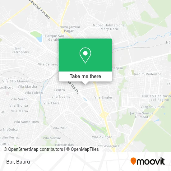 Bar map
