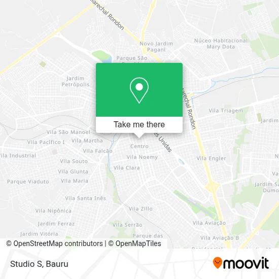 Studio S map