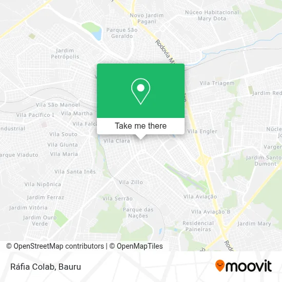 Ráfia Colab map