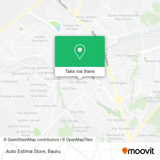Auto Estima Store map