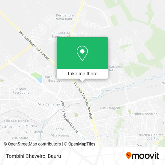 Tombini Chaveiro map