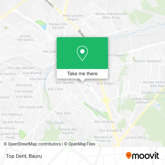 Top Dent map