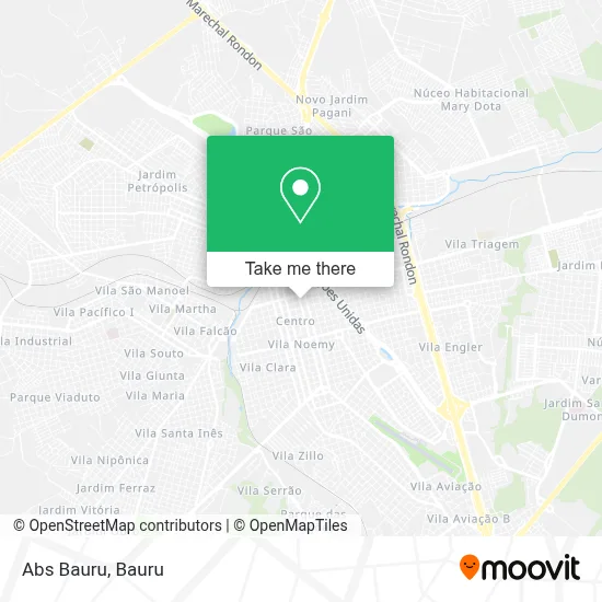 Abs Bauru map