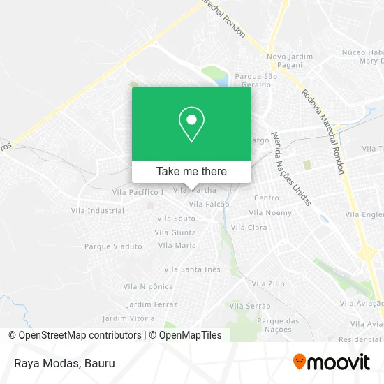 Raya Modas map