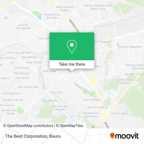 The Best Corporation map