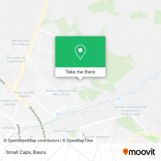 Small Caps map
