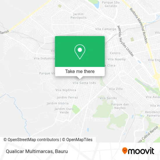 Qualicar Multimarcas map
