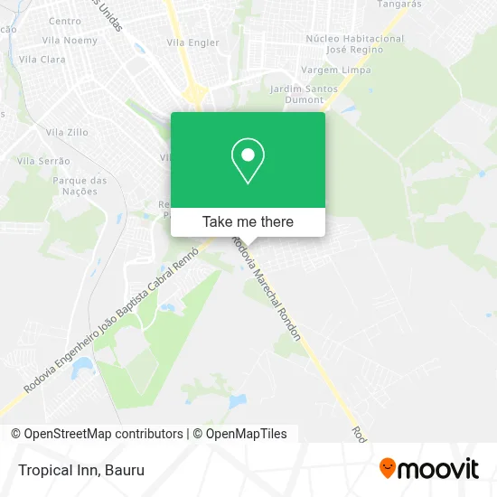 Tropical Inn map