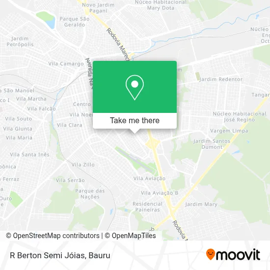 R Berton Semi Jóias map