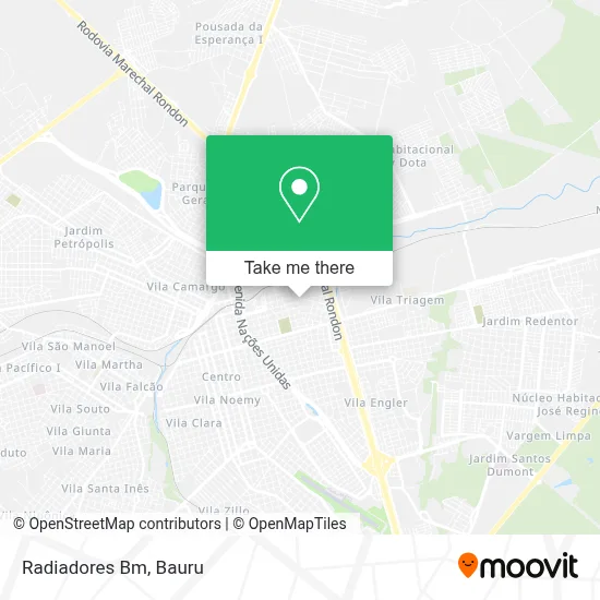 Radiadores Bm map