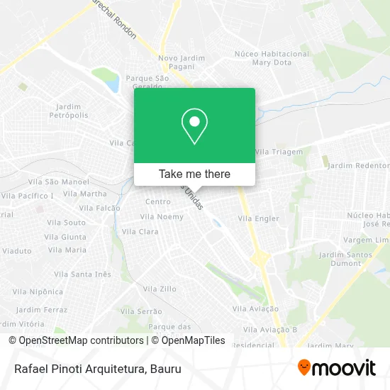 Rafael Pinoti Arquitetura map