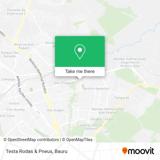 Testa Rodas & Pneus map