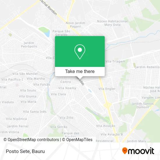 Posto Sete map