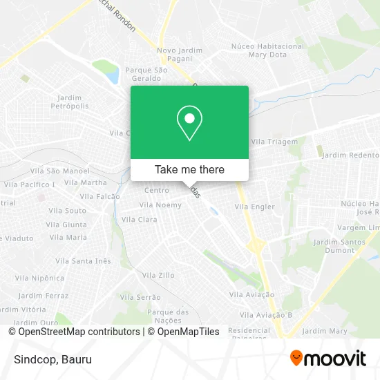 Sindcop map
