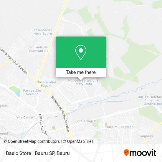Basic Store | Bauru SP map