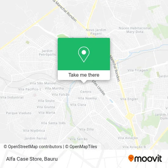 Alfa Case Store map