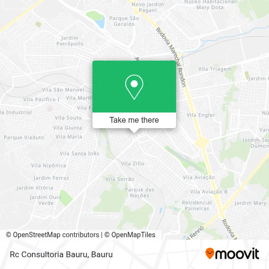 Rc Consultoria Bauru map