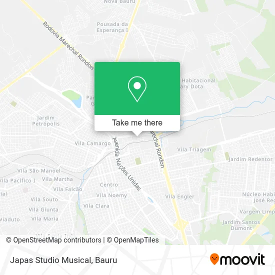 Japas Studio Musical map