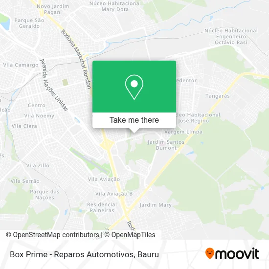 Box Prime - Reparos Automotivos map