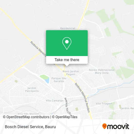 Bosch Diesel Service map