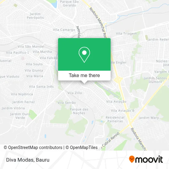 Diva Modas map