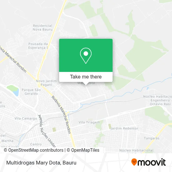 Multidrogas Mary Dota map