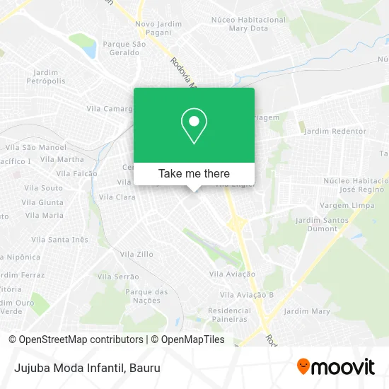 Jujuba Moda Infantil map