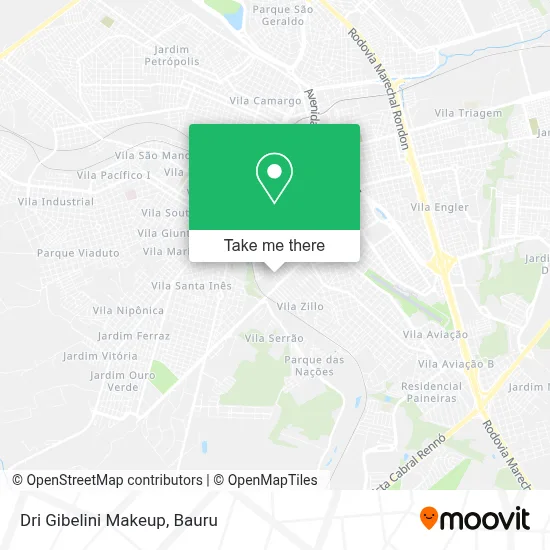 Dri Gibelini Makeup map