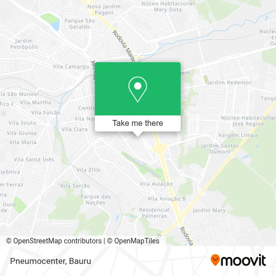 Pneumocenter map