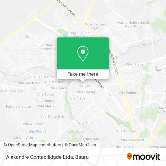 Alexandre Contabilidade Ltda map