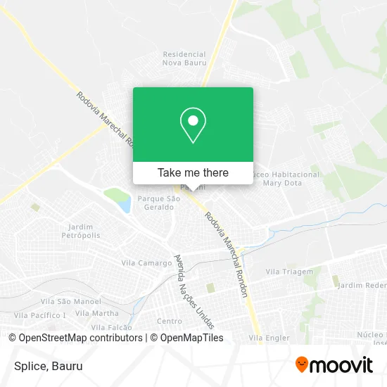 Splice map