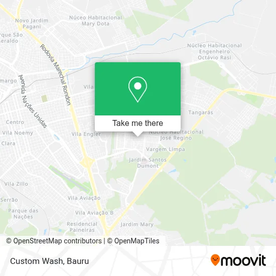 Custom Wash map